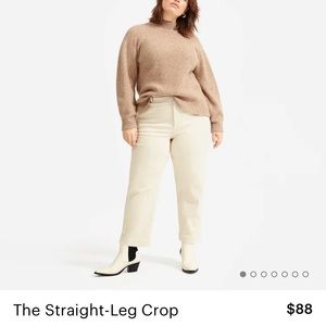 Everlane straight leg crop